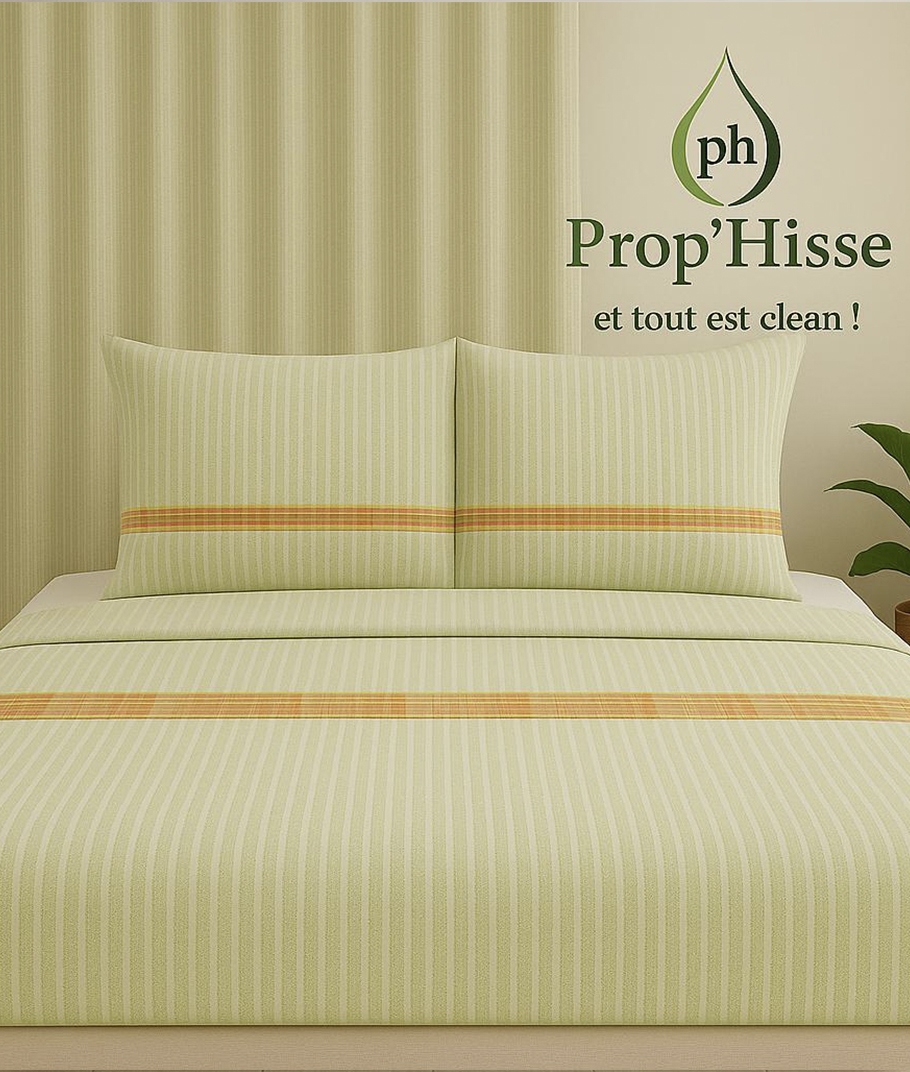 Prop'Hisse - Collection textile parure de lit chambre Guyane